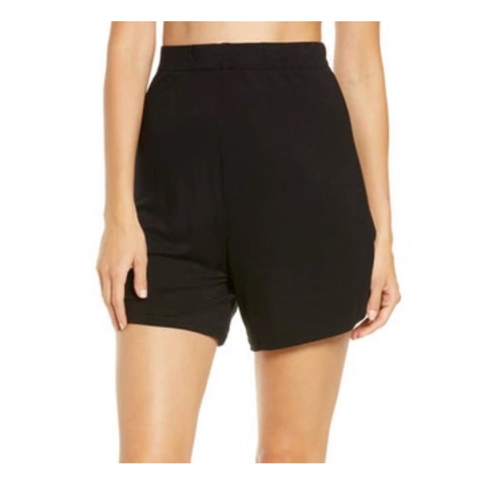 NEW W/ Tags Skims Knit Pajama Shorts Onyx Black‎ Size 4XL Loungewear Stretch